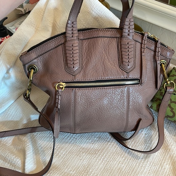 orYANY- Cassie pebbled leather mini convertible satchel - NWT - Picture 3 of 13